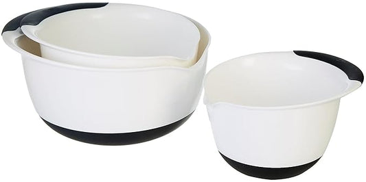 OXO 3 Piece Mixing Bowl Set Plastic Asst, 3 EA