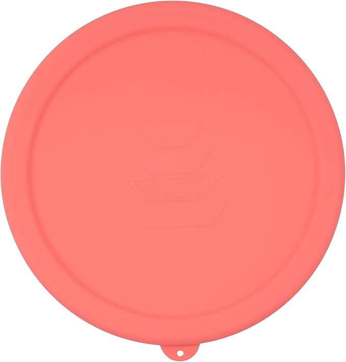 Silicone Lid for Pyrex Smart Essentials Prepware 325 2.5-Quart Rimmed Mixing Bowl, Food Grade Silicone Cover, Dishwasher & Microwave Safe (Will NOT fit the Pyrex 7403 10-Cup Sculpted Bowl) - 1 Pack