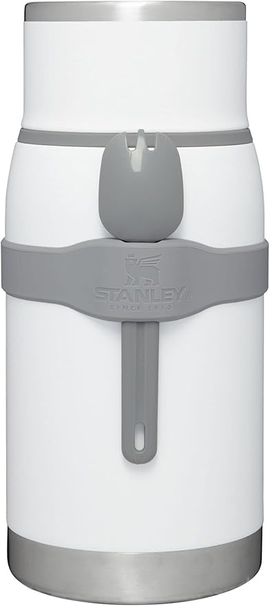Adventure To-Go Food Jar and Spork | Vacuum Insulated Thermos Food Container | Stainless Steel | BPA-Free