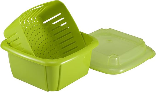 Hutzler Box Berry Keeper, 2 pints, Green