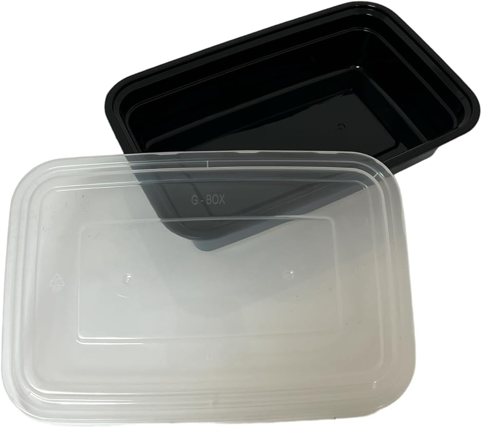 Meal Prep Containers with Lids - 32 OZ | 10 Pack | [Meal Prep, Soup, Salad, Candy, Stackable, BPA-Free, Leak Resistant, Reusable, Dishwasher Safe, Microwave Safe, Freezer Safe]