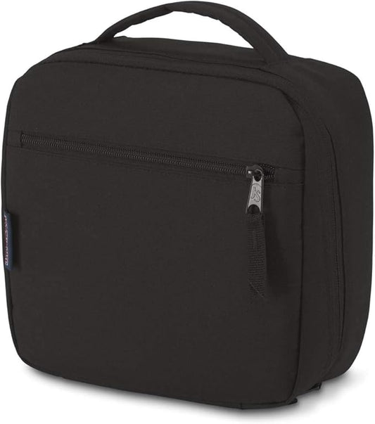JanSport Lunch Break Insulated Cooler Bag - Leakproof Picnic Tote, Black