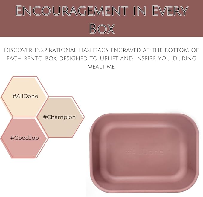 Perfect Portion 3-Pack Silicone Bento Boxes - Leakproof, Single-Compartment Lunch Containers, BPA-Free, Dishwasher, Oven & Fridge Safe, Dry Erase Marker Friendly - Pink