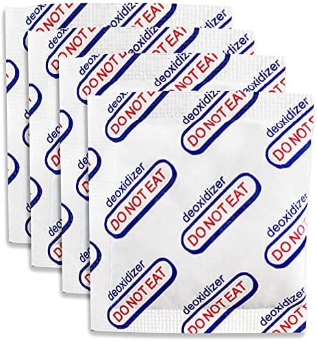 (200-Pack) 50cc oxygen absorbers for food storage,food grade oxygen absorbers packets for Home Made Jerky and Long Term Food freshness