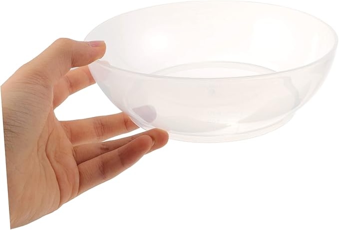 Transparent Kitchen Scale Tray Food Scale Bowl for Household Weighing Storage Tray for Cooking Baking Meal Prep and Dieting