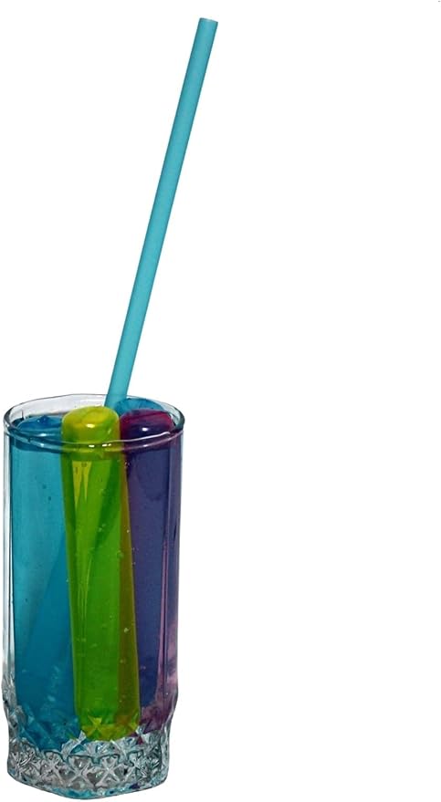 Reusable Ice Cube Sticks – Freezable, BPA-Free Cooling Sticks for Water Bottles, Cocktails, and Beverages (12)