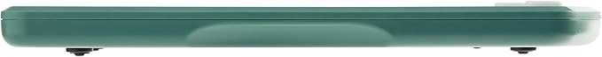 Taylor Digital Ocean Bound Plastic Kitchen Food Scale, 11 Pound Capacity, Teal