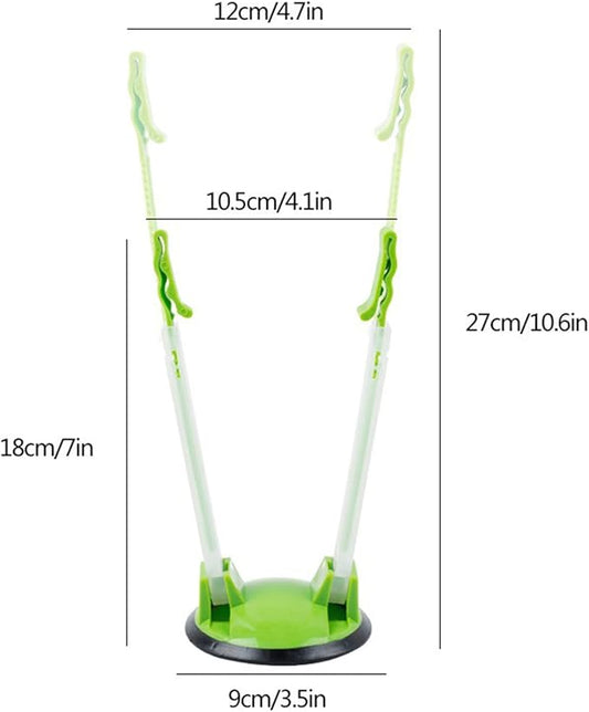 Baggy Rack -（8 colors）,Food Storage Bags Clip, For Food Prep Bag/Plastic Freezer Bag/Ziploc Bag Holder Stand,Meal Planning/prep Bag Holders.MONOTONOUS