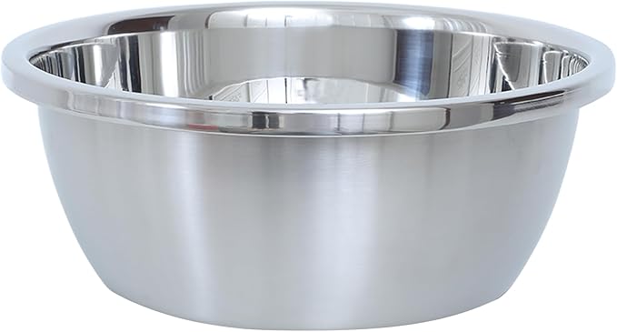 304 Stainless Steel Bowl, 1.5QT Mixing Bowl For washing vegetables, fruit and rice and for draining cooked pasta(2PC)