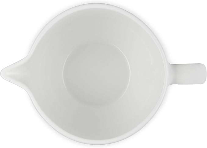 Le Creuset Stoneware Signature Batter Bowl, 3.25qt., White