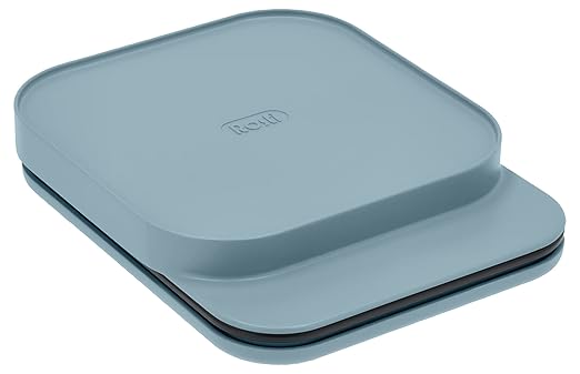 Mensura Kitchen Scale Accurate Measurements Made Effortless - Experience Precision Cooking with Battery - Powered Convenience - Requires 3 AAA Batteries for Reliable Performance (Dusty Blue)