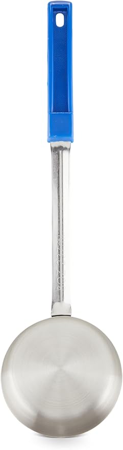 Portion Control Serving Spoons, Serving Utensil Set - Pizza Sauce Ladel and Food Portioner - 8 Ounce Serving Utensils - Bariatric Measuring - 8 Ounce Solid