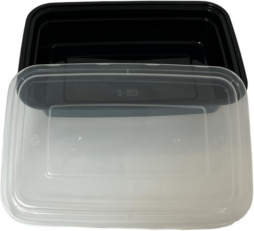 Meal Prep Containers with Lids - 32 OZ | 10 Pack | [Meal Prep, Soup, Salad, Candy, Stackable, BPA-Free, Leak Resistant, Reusable, Dishwasher Safe, Microwave Safe, Freezer Safe]