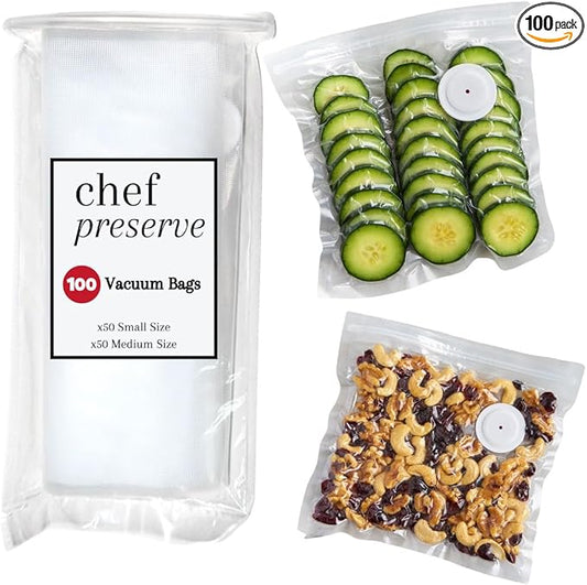 Chef Preserve Vacuum Sealer Bags (100 Bags)