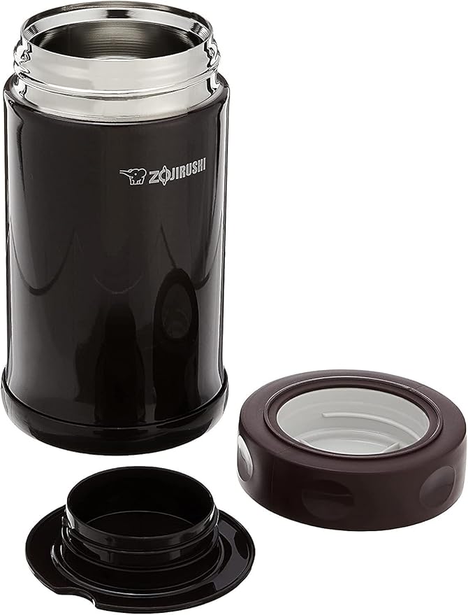 Zojirushi Stainless Steel Food Jar, 25-Ounce, Dark Brown