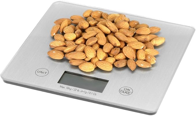 Kalorik XL Silver Digital Kitchen Scale