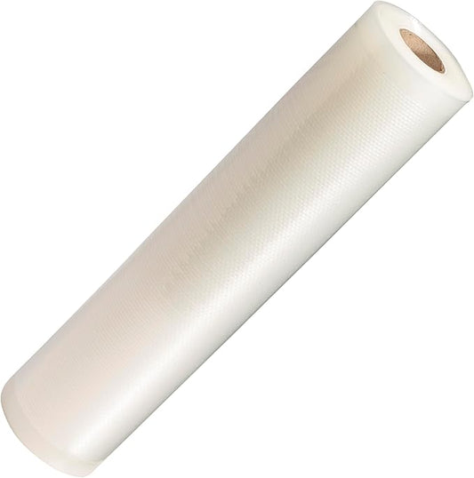 Weston Vacuum Sealer Bags, 2 Ply 3mm Thick, for NutriFresh, FoodSaver & Other Heat-Seal Systems, for Meal Prep and Sous Vide, BPA Free, 15" x 50’ Roll For Creating Custom Sizes, 1 count, Clear