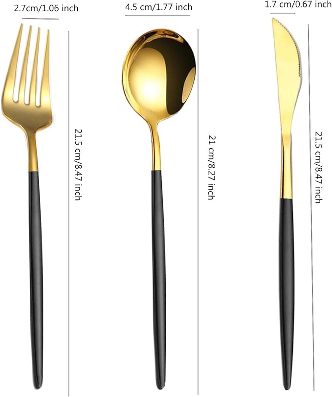 Reusable Utensils Set With Case, Reusable Travel Flatware，Travel Silverware Set With Case ，Reusable Travel Flatware For Home Office School Camping