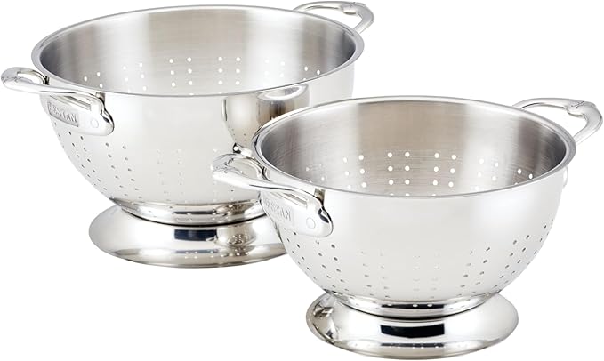 Hestan Provisions Stainless Steel Colander Set, 2-Piece