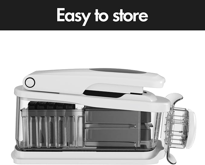 Cambom Vegetable Chopper With Container, Multifunctional Food Chopper Onion & Vegetable Cutter Dicer With 8 Blades, Carrot & Veggie Slicer 8 Blades
