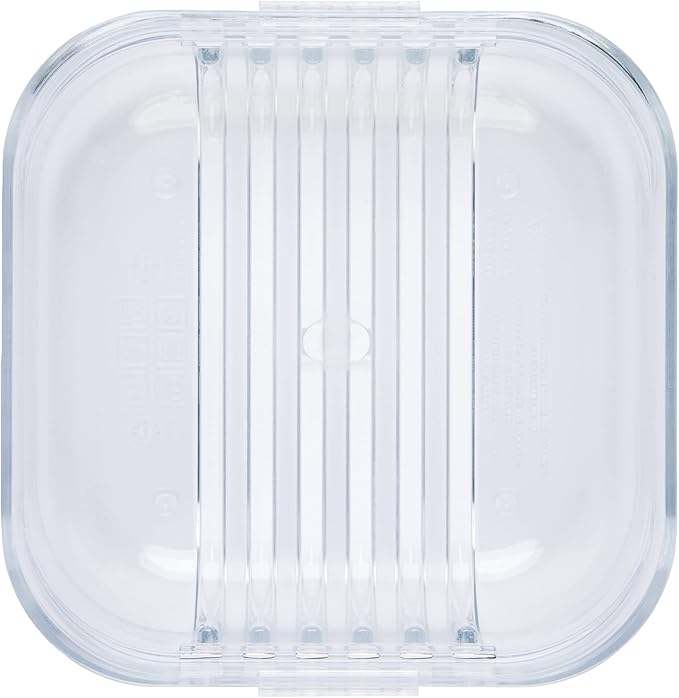 PackIt Mod Snack Bento Food Storage Container, Mint Green, Shatterproof Crystal Clear Base, with Leak-resistant Dividers and Lid, Microwavable, Dishwasher Safe, Perfect for Snacks