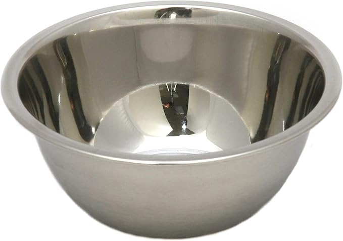 Chef Craft Brushed Mixing Bowl, 1-Quart, Stainless Steel