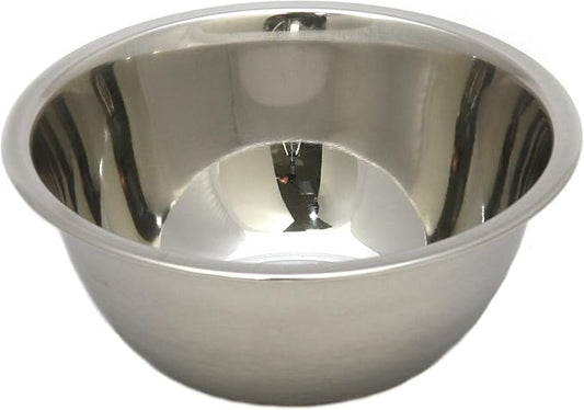 Chef Craft Brushed Mixing Bowl, 1-Quart, Stainless Steel