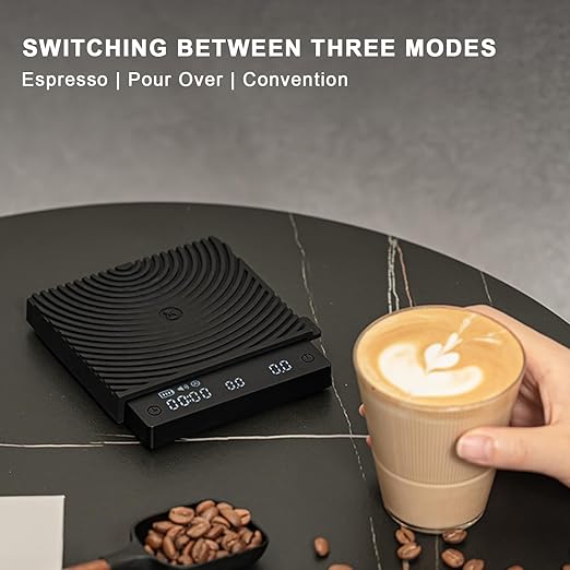Timemore Coffee gram Scale Hand Made Coffee Scale Weigh (Black Mini)