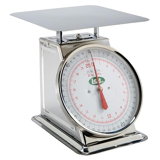 LEM Products 44 lb. Stainless Steel Scale, Silver