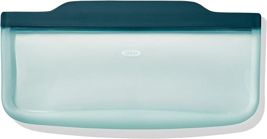OXO Good Grips Silicone Reusable Bag – Slim Bag (30 oz) - Lagoon