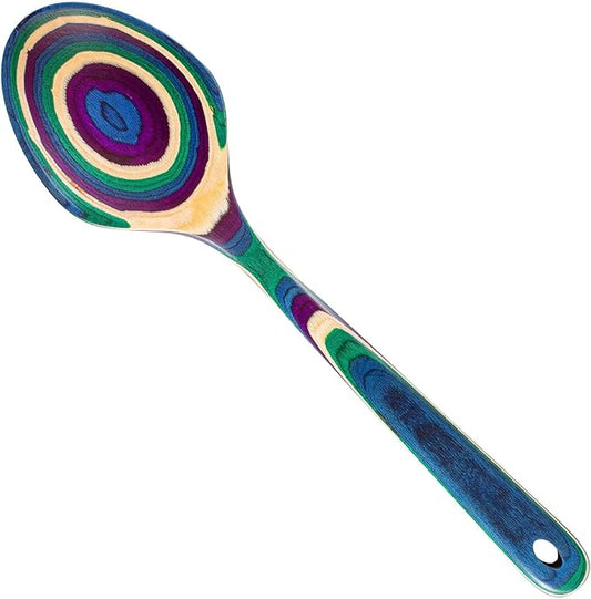 Totally Bamboo Baltique Mumbai Collection 14" Grand Serving Spoon, Extra-Large Cooking Spoon, Safe for Use on Nonstick