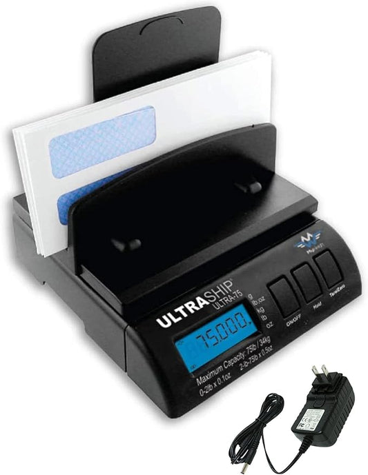 Ultraship 75 Lb Electronic Digital Shipping Postal Kitchen Scale