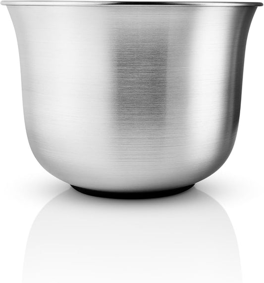 Eva Solo | Green tools Mixing bowl 2.3 l | Stainless steel mixing bowl with a round base and tall sides | Brushed steel