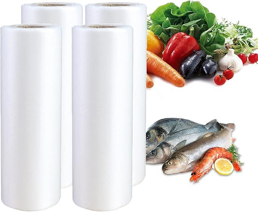 12 X 16 Inches Plastic Produce Bag on a Roll, Food Storage Bags for Fruits, Vegetable,350 Bags/Roll