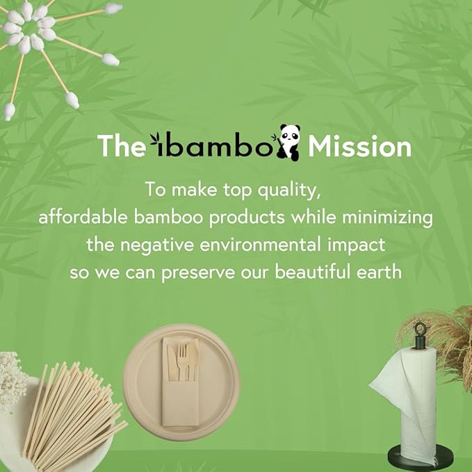 100% Bamboo Cutlery Set - 600 Biodegradable Utensils (300 Forks, 150 Knives, 150 Spoons) - Reusable or Disposable Bamboo Flatware | Compostable FSC Certified Utensils for Weddings & Parties