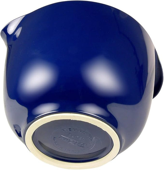 Hutzler 3250CB Melamine Mixing Bowl, 2.5-Liter, Cobalt Blue