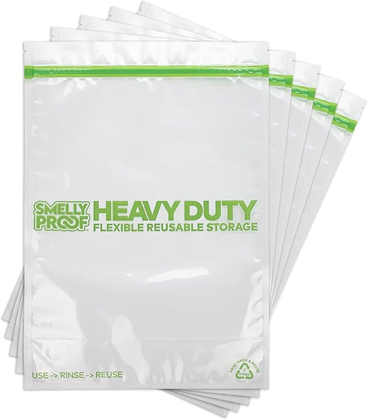 BULK PURCHASE, 50 x Dishwasher-Safe STAND-UP Ziplock Reusable Bags, Extra Thick 5mils HEAVY DUTY Durable Washable Reclosable TRIPLE Ziplock Food Storage Extra Large Bags, XXL 12"x16" 2-Gallon 50-Pack