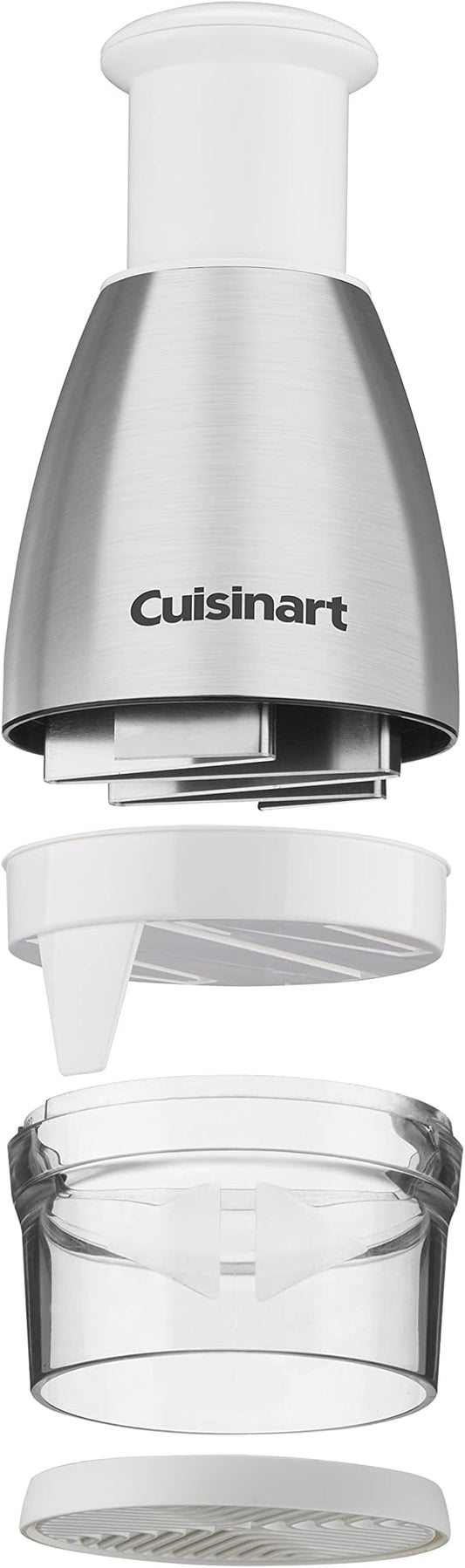 Cuisinart Chopper, Stainless Steel/, CTG-00-SCHP, 8.2" x 3.9" x 3.9" (White)