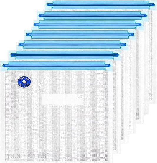 Vacuum Sealer Bags for Food - Matched Food Storage Bags compatible with Our Vacuum Sealer Machine for Food Preservation and Fresh (Large Size 10PCS)