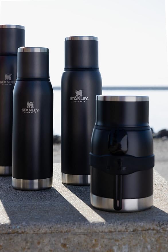 Adventure To-Go Food Jar and Spork | Vacuum Insulated Thermos Food Container | Stainless Steel | BPA-Free
