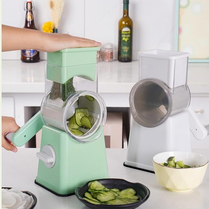 Mandoline Slicer for Kitchen, Food Chopper, Vegetable Slicer with Container