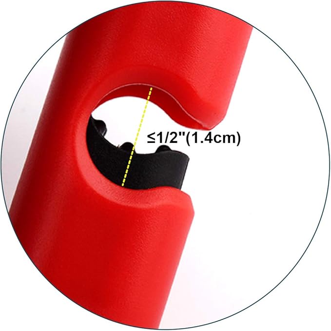6 Pcs Premium Grade Food Bag Squeeze Clips Bread Clips Rubber Lid Non-slip Sealer Bag Cinches Easy Use Lock