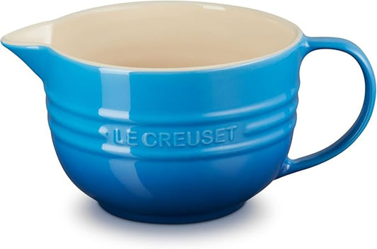 Le Creuset Stoneware Signature Batter Bowl, 3.25qt., Marseille