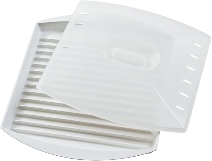 Progressive International Prep Solutions Microwavable Bacon Grill, White, 1 Piece