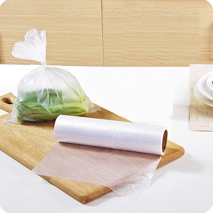 12 x 20 inches Plastic Produce Bag,2 rolls,350 Bags/Roll,Food Storage Bags,Clear Plastic Produce Bag,Suitable for Fruits, Vegetable, Bread,Food Storage