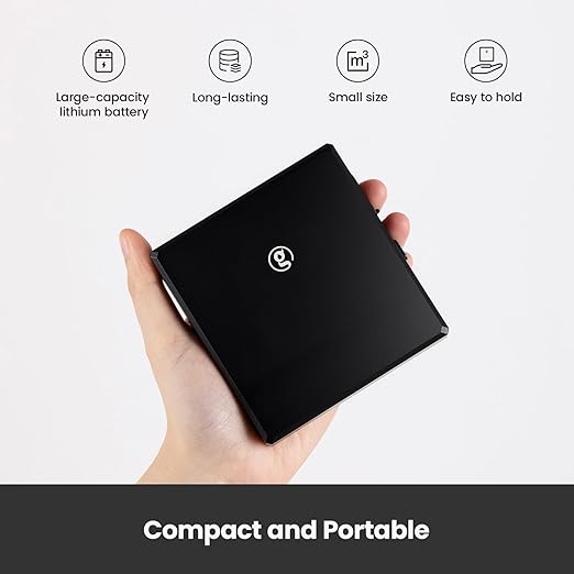 Digital Coffee Scales with Timer, 2kg/0.1g High Precision, Accurate Measurement for Espresso and Pour-Over, with LCD Display, Rechargeable