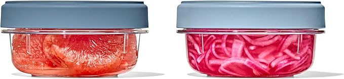 OXO Good Grips Twist & Stack Container – 12 oz – 2 Pack