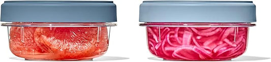 OXO Good Grips Twist & Stack Container – 12 oz – 2 Pack