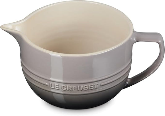 Le Creuset Stoneware Signature Batter Bowl, 3.2qt., Oyster