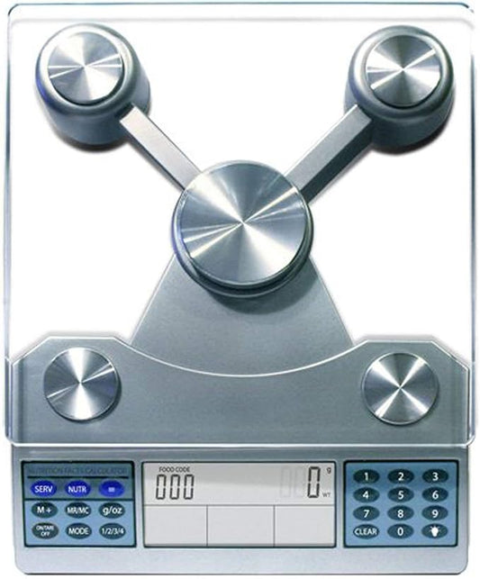 Eat Smart Digital Nutrition Food Scale with Professional Food and Nutrient Calculator